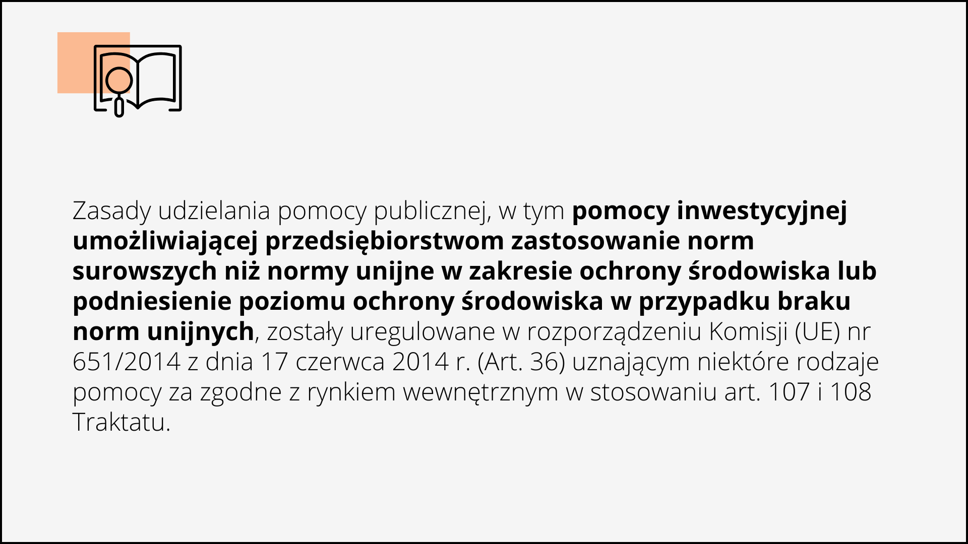 pomoc inwestycyjna